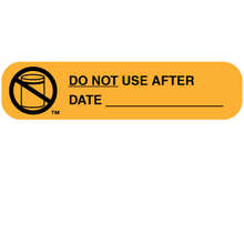 "do Not Use After Date" Labels