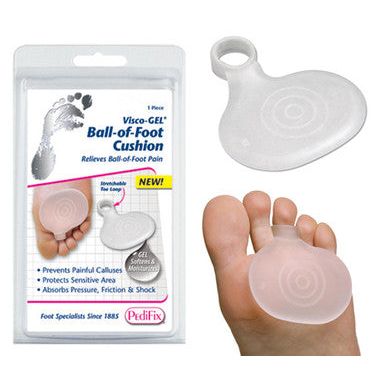 Pedifix Visco-Gel Metatarsal Pad With Toe Loop, Small Left